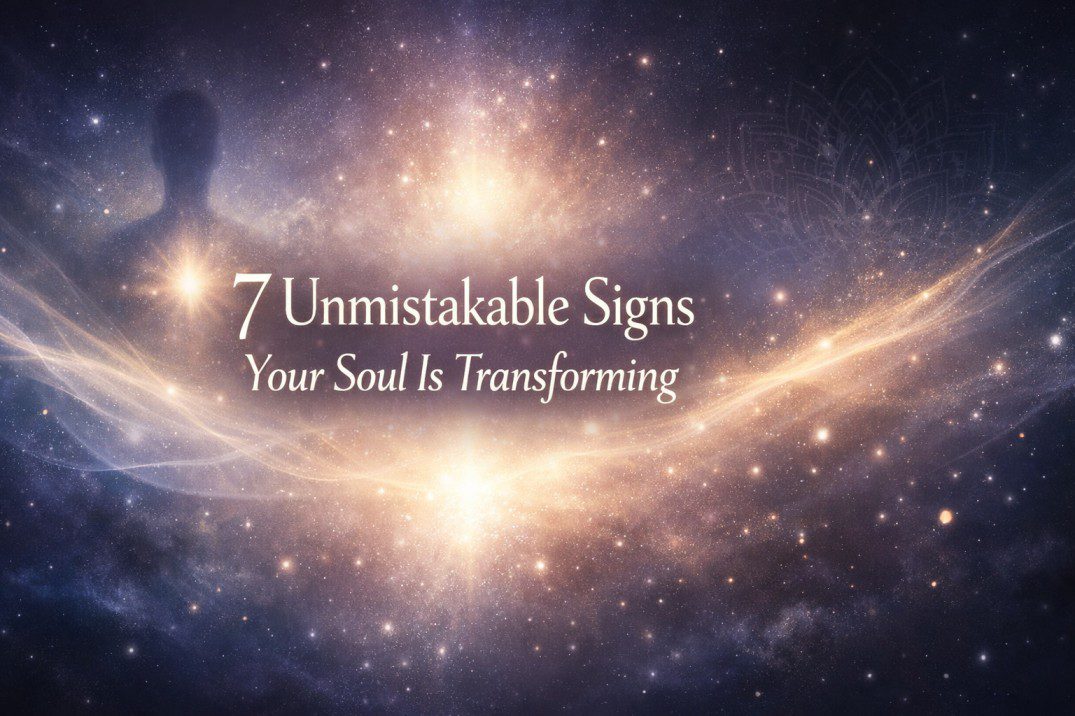 Spiritual awakening signs showing emotional shifts, inner clarity, and soul transformation during a deep personal growth phase