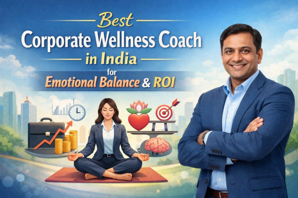 Best Corporate Wellness Coach in India guiding leaders toward emotional balance, clarity, and sustainable workplace performance