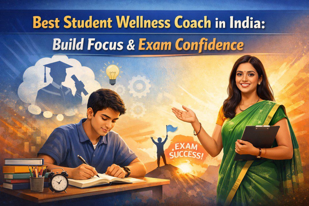 Best Student Wellness Coach supporting students with focus, emotional balance, and exam confidence through mindful wellness guidance