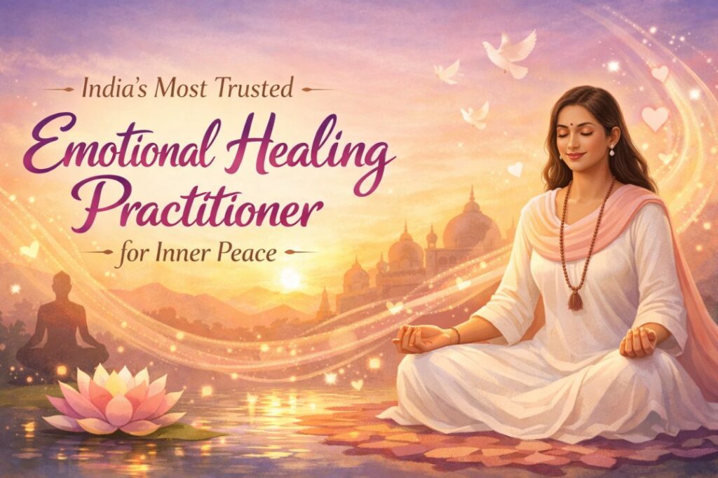 India’s most trusted emotional healing practitioner guiding individuals toward inner peace through safe, grounded, and trauma aware healing support.