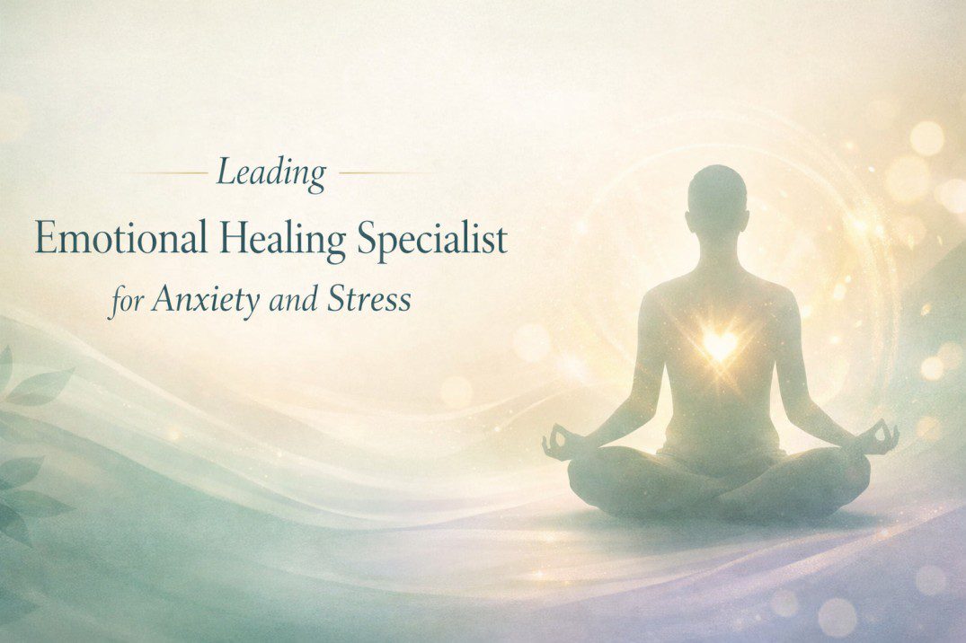 Leading emotional healing specialist offering calm support for anxiety and chronic stress through emotional safety