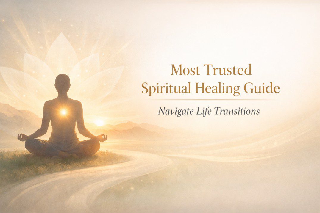 Most Trusted Spiritual Healing Guide offering calm support during emotional life transitions and inner healing phases