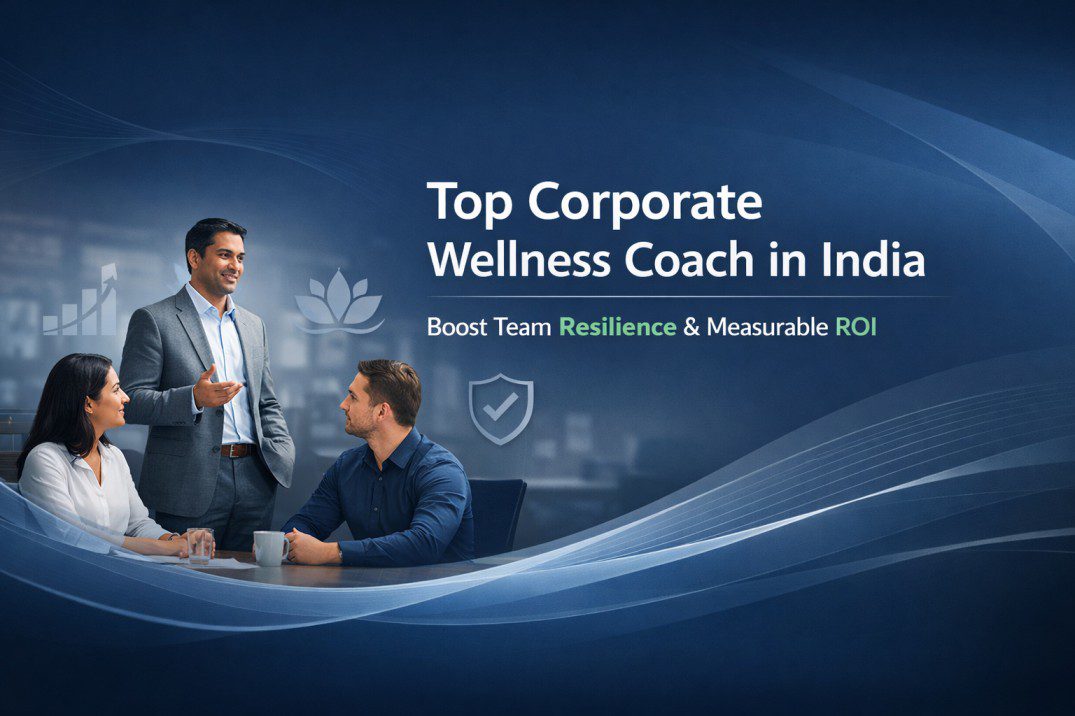 Top Corporate Wellness Coach in India guiding leaders toward emotional resilience and healthier workplace culture