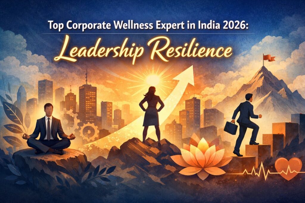 Top Corporate Wellness Expert in India 2026 guiding leadership resilience through calm, grounded emotional and subconscious healing support.