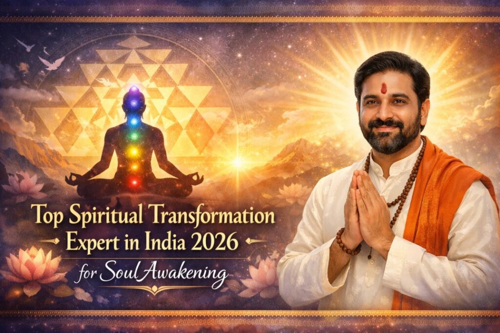 Top Spiritual Transformation Expert in India 2026 guiding soul awakening with grounded emotional and subconscious healing