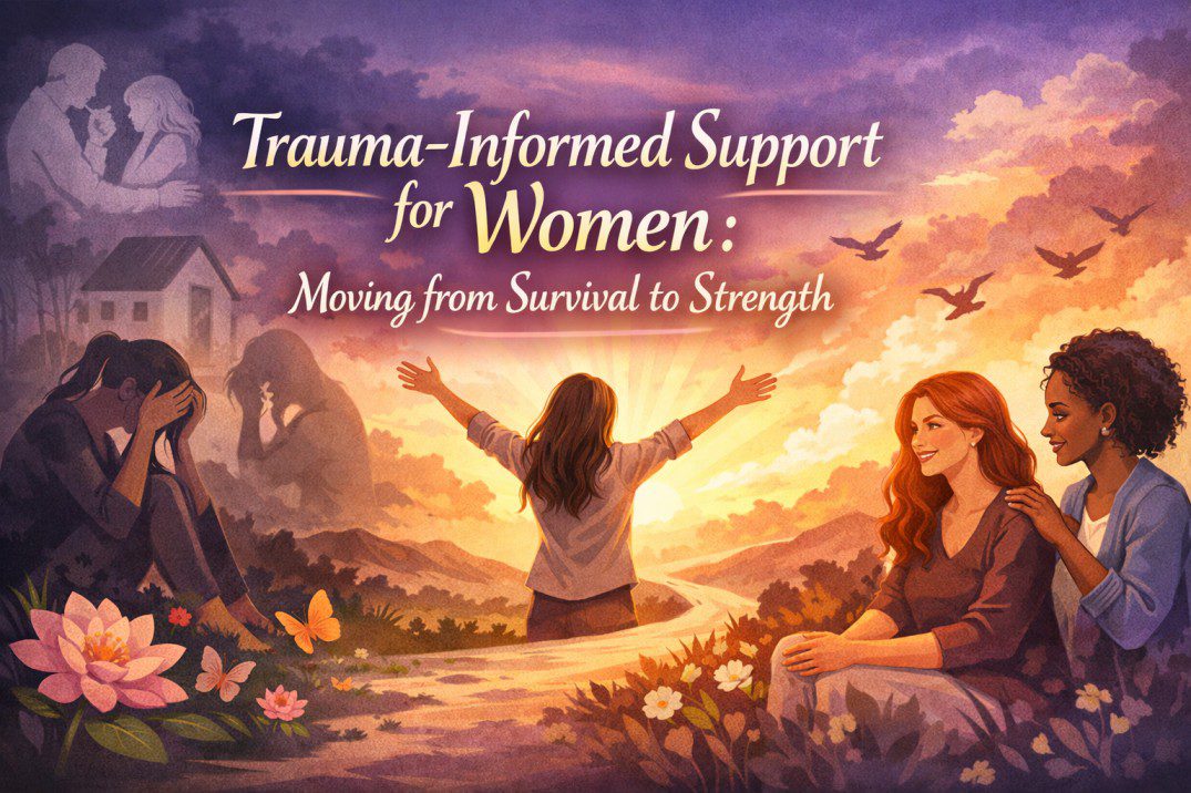 Trauma-Informed Support for Women led by Dr. Kaveri Bhatt creating emotional safety and grounded healing for women in recovery