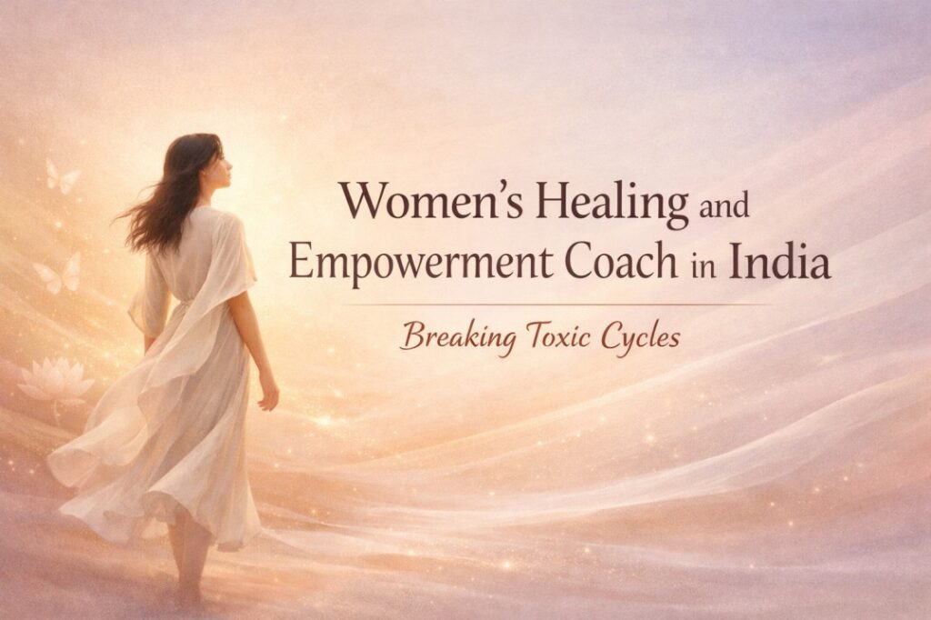 Women’s Healing and Empowerment Coach in India guiding women through emotional healing and breaking long held toxic life patterns