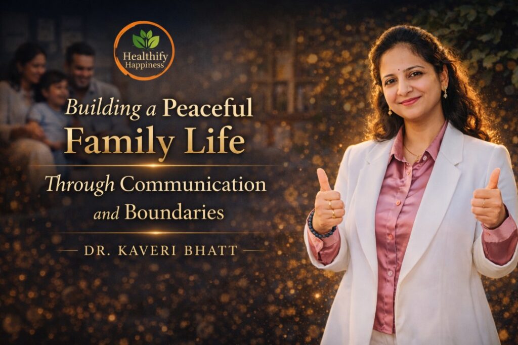Building a Peaceful Family Life through calm communication and healthy emotional boundaries at home