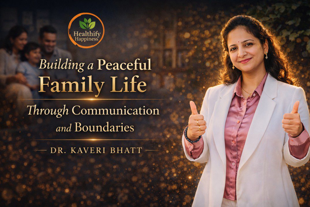 Building a Peaceful Family Life through calm communication and healthy emotional boundaries at home
