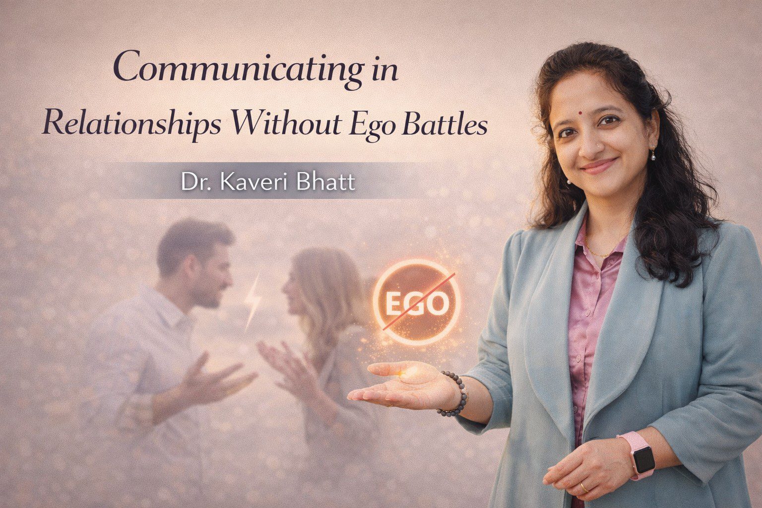 Communicating in Relationships through calm emotional dialogue between a couple in safe space