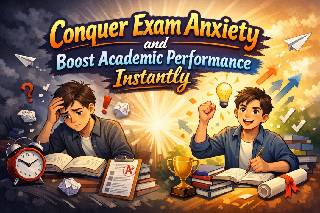 Conquer Exam Anxiety with calm emotional clarity and academic confidence guided by Dr. Kaveri Bhatt’s holistic approach.