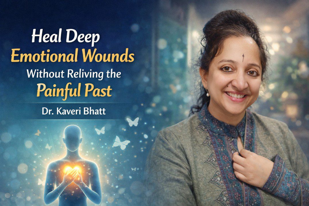 Heal Deep Emotional Wounds through gentle subconscious healing guided by Dr Kaveri Bhatt for emotional safety and clarity