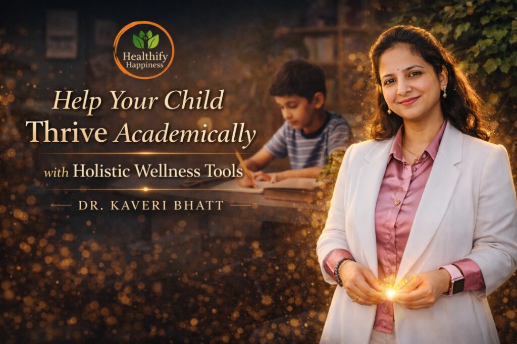 Help Your Child Thrive Academically with holistic emotional wellness guidance by Dr. Kaveri Bhatt