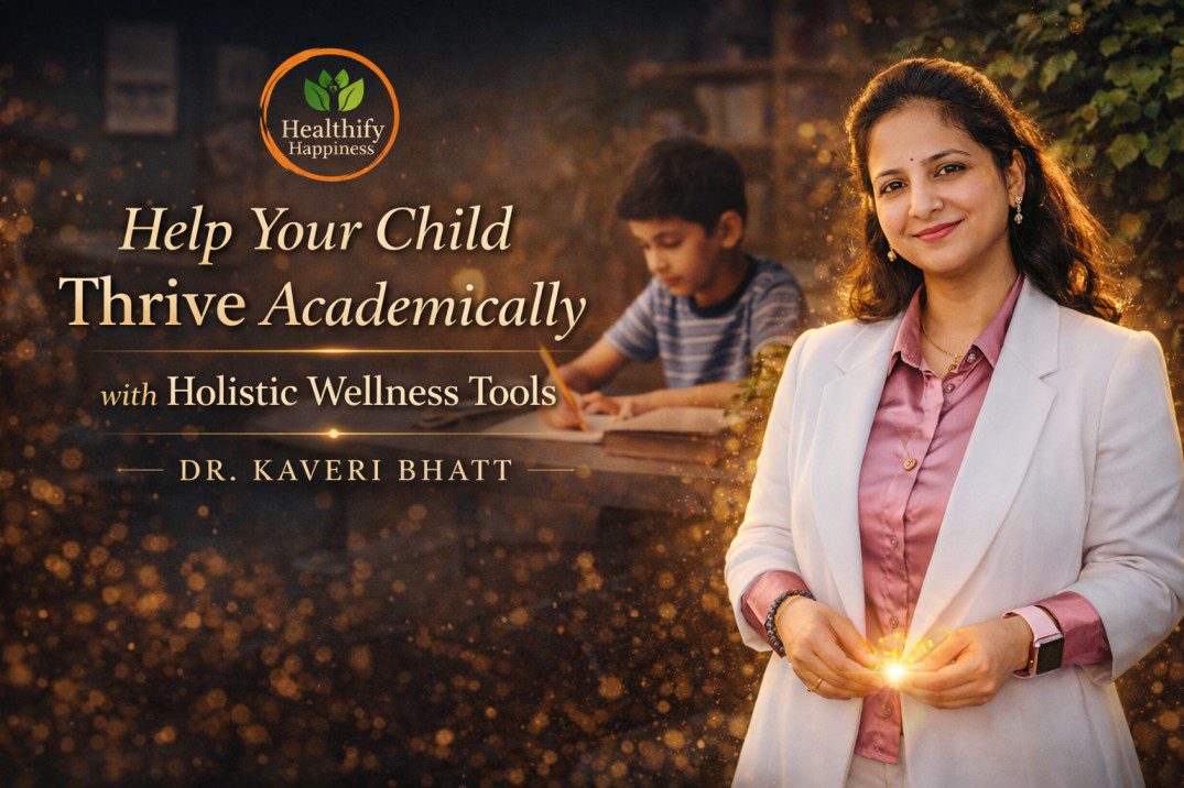 Help Your Child Thrive Academically with holistic emotional wellness guidance by Dr. Kaveri Bhatt