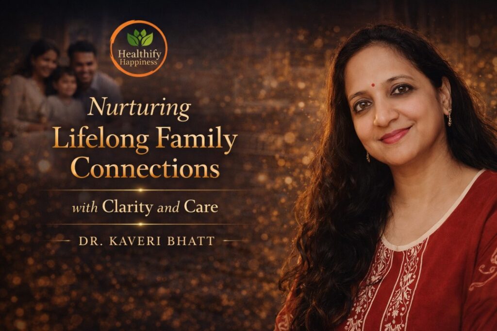 Nurturing Lifelong Family Connections guided by Dr Kaveri Bhatt through holistic emotional healing support