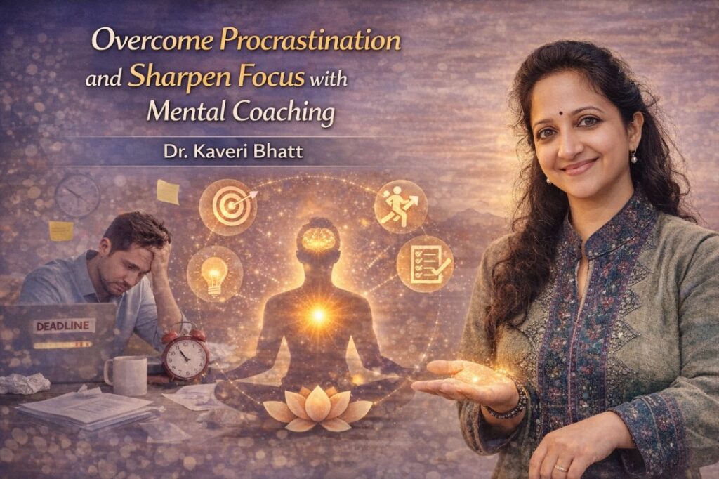 Sharpen Focus with Mental Coaching session guided by Dr. Kaveri Bhatt in a calm and supportive environment