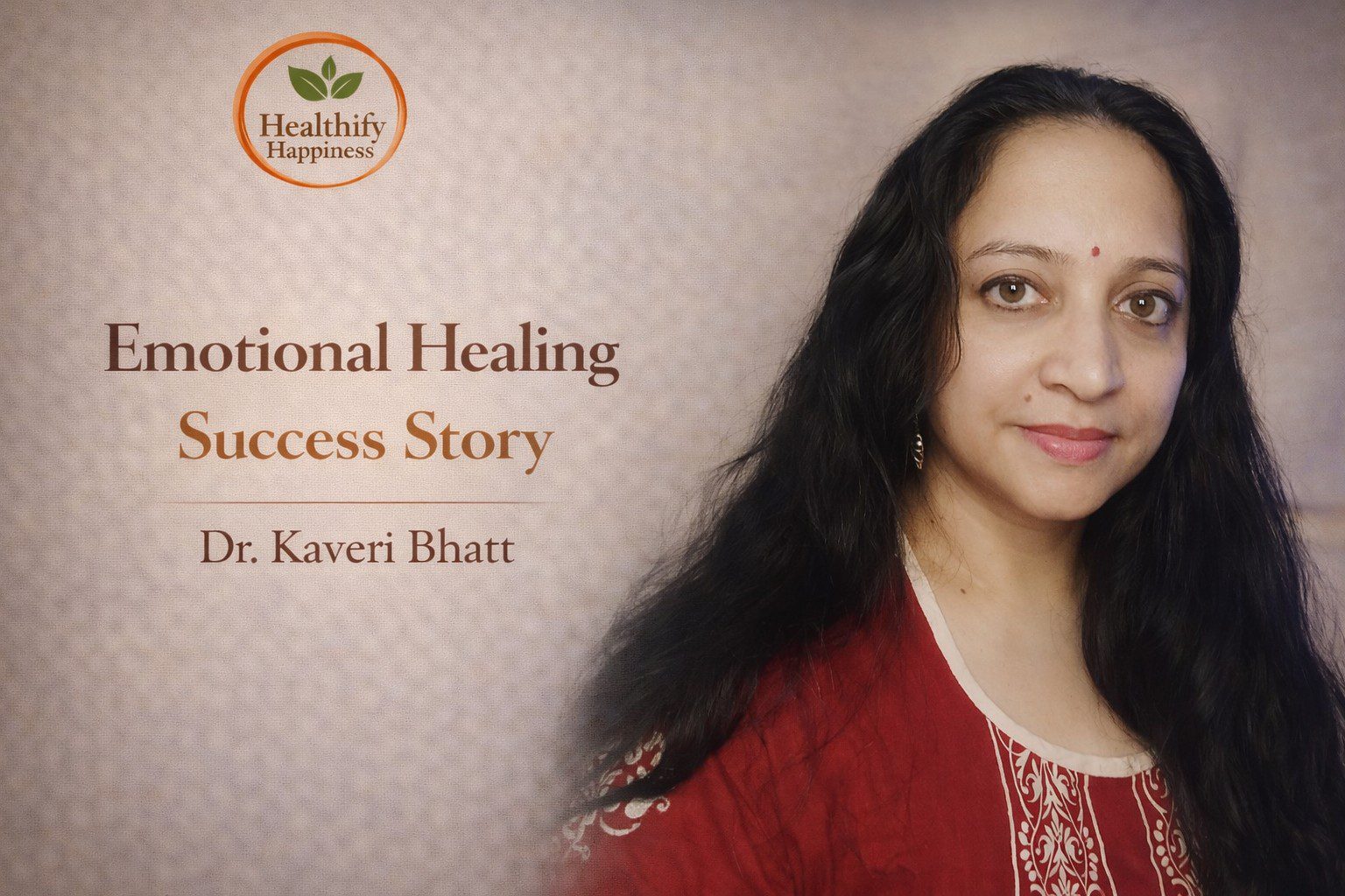 Emotional Healing Success Story showing a woman experiencing inner clarity and peace after releasing emotional pain and relationship wounds