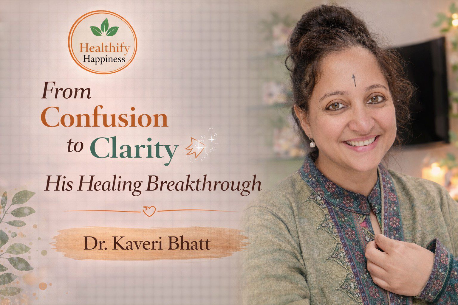 A man sitting quietly reflecting during a healing breakthrough journey from confusion to clarity and emotional stability