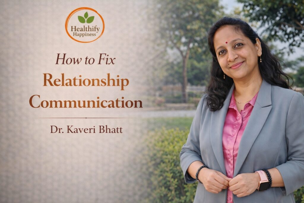 Couple calmly discussing emotions while learning how to fix relationship communication through listening and emotional understanding.