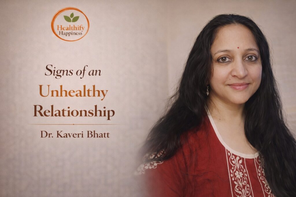 Signs of an Unhealthy Relationship illustrated through emotional distance, communication breakdown, and lack of trust between partners.