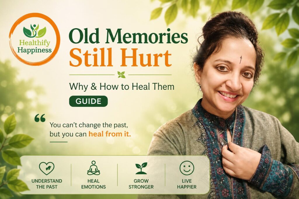 A thoughtful person sitting quietly while reflecting on old memories still hurt and emotional healing after painful experiences