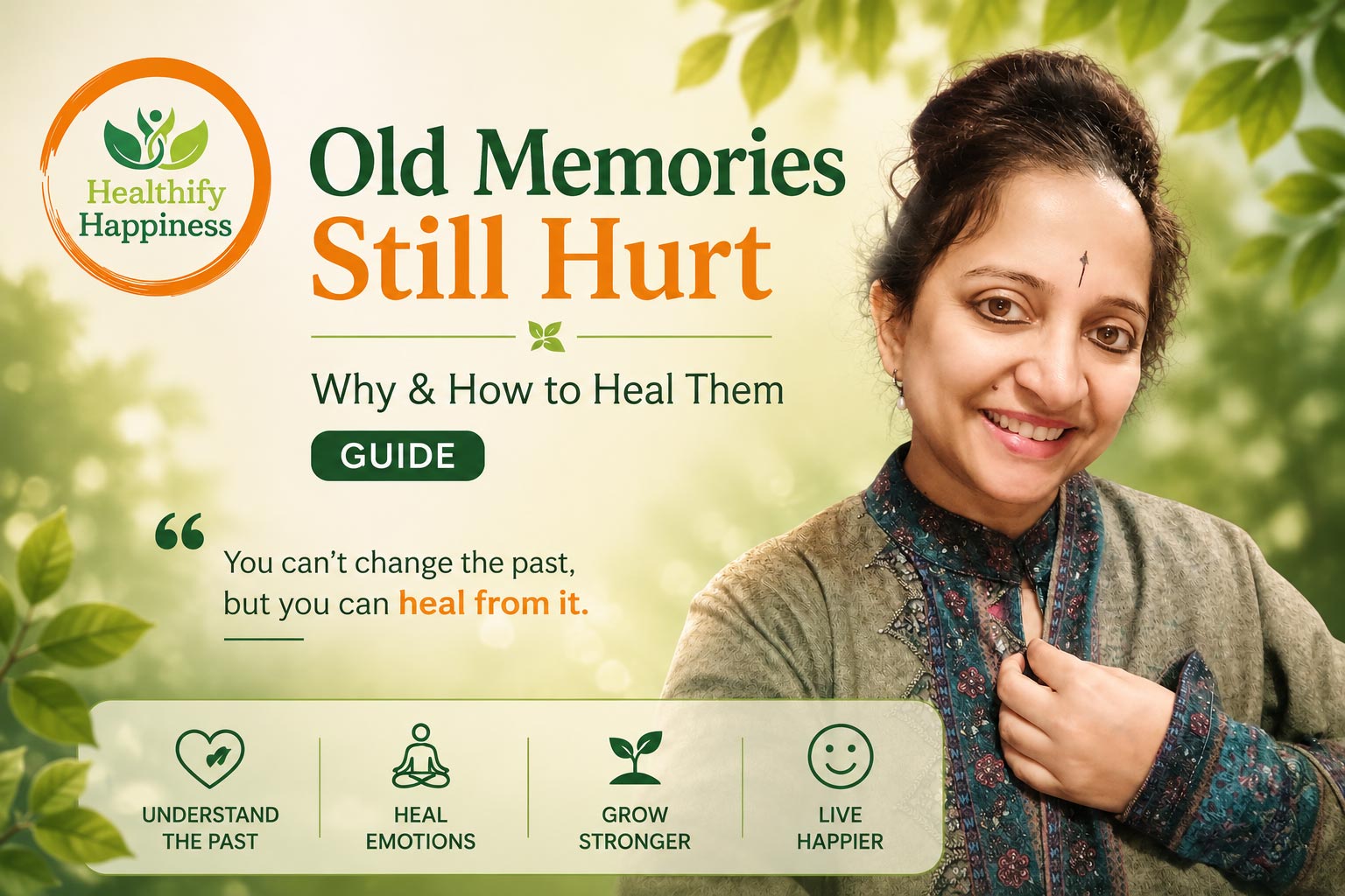 A thoughtful person sitting quietly while reflecting on old memories still hurt and emotional healing after painful experiences