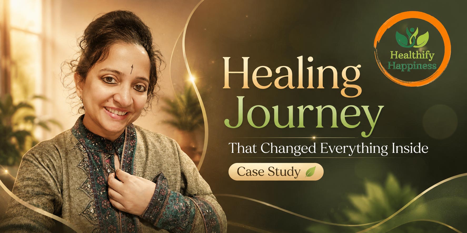 Healing Journey That Changed Everything Inside case study by Healthify Happiness