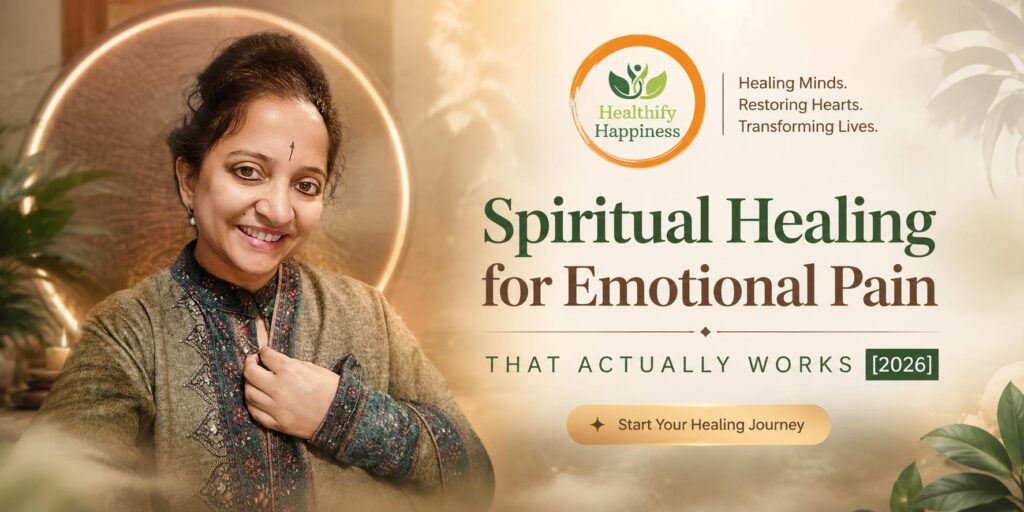 Spiritual healing for emotional pain with Healthify Happiness